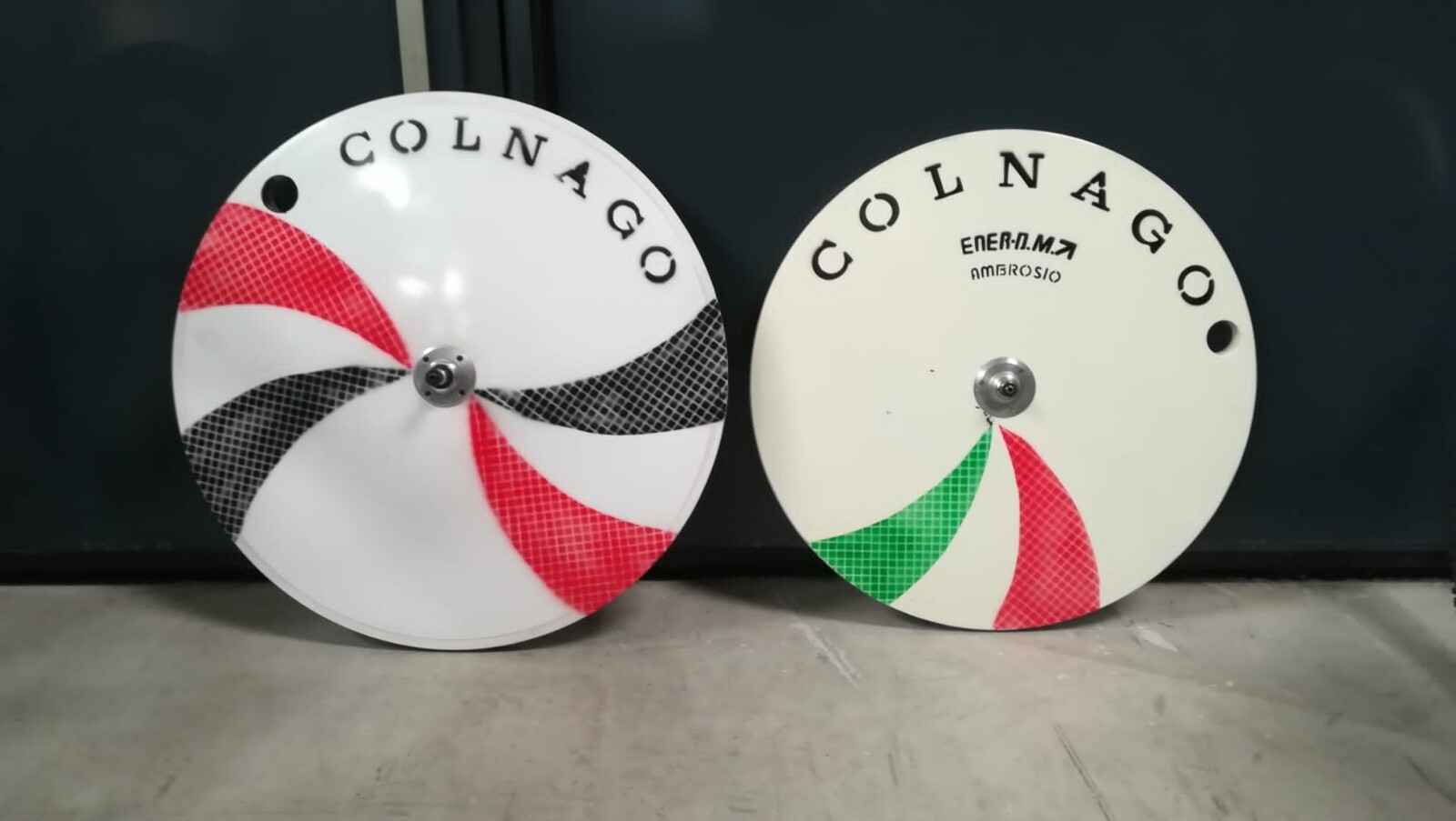 Lentikularräder Colnago Ambrosio 622-590 Vintage