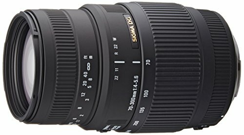 SIGMA Telephoto Zoom Lens 70-300mm F4-5.6 DG MACRO for Canon Full