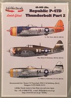 Lifelike Decals 1:48 Republic P-47d Thunderbolt Part 2 48-009 Lifelike Decals 1:48 Republic P-47d Thunderbolt Part 2 48-009