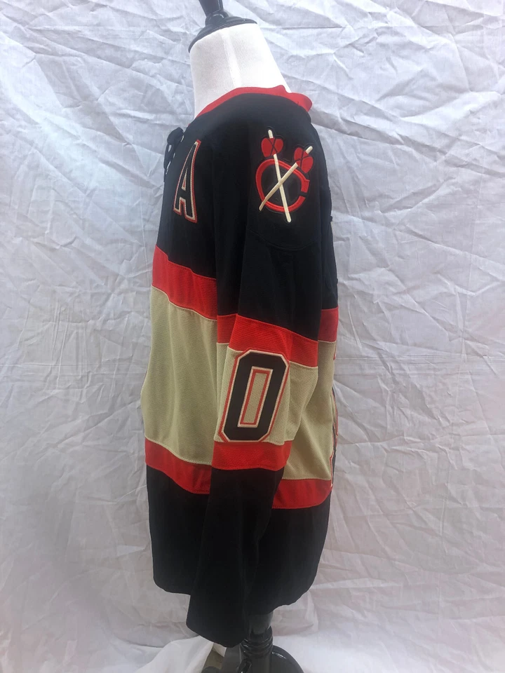 Camiseta deportiva de hockey Chicago Blackhawks Patrick Sharp Reebok CCM talla 50 Foto 3 de 4