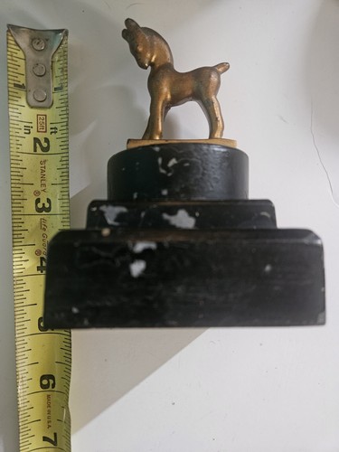 Vintage Cast Iron Metal Horse Figurine Statue/Book End - Picture 1 of 8