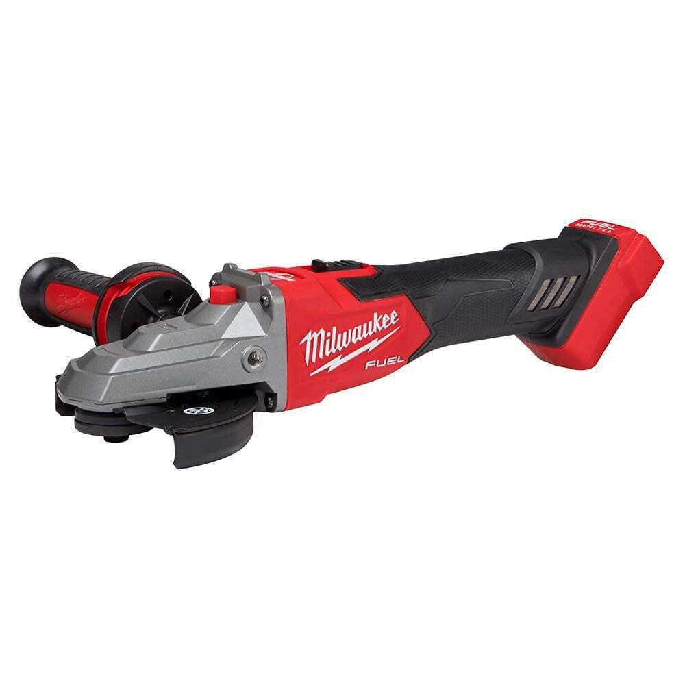 5-дюймовая тормозная шлифовальная машина Milwaukee M18 Fuel с плоской головкой без инструмента 55390₽