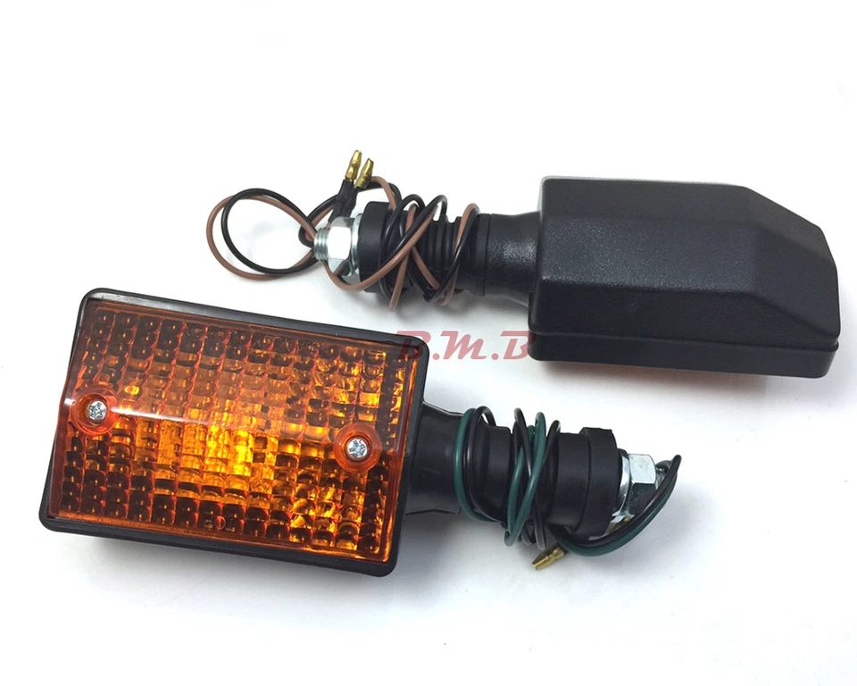 Front Pair Turn Signal indicator winker for Yamaha DT125 DT175 3TTJ Not USA Foto 2 de 2
