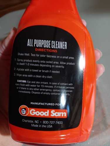 Good Sam RV Care clean System Products Fabric & All Purpose Cleaner Spray Bottle - Picture 5 of 5