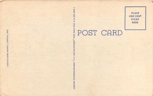 Entrance to Antelope Park Lincoln Nebraska Postcard - Picture 2 of 2
