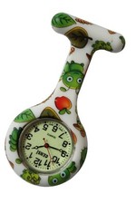 Caterpillar Imprimé Cadran Lumineux Silicone Infirmière Gousset Montre Japonnais