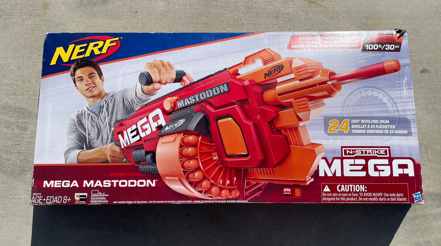 Woestijn herhaling Andere plaatsen NERF Mega Mastodon Blaster 23189118 New In Box 630509423835 | eBay