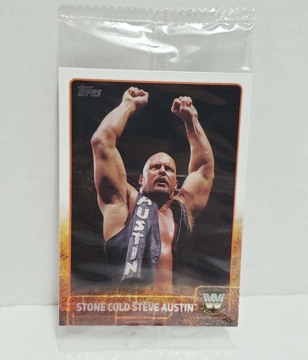 STONE COLD STEVE AUSTIN - 2015 Topps WWE Legends Promo Trading