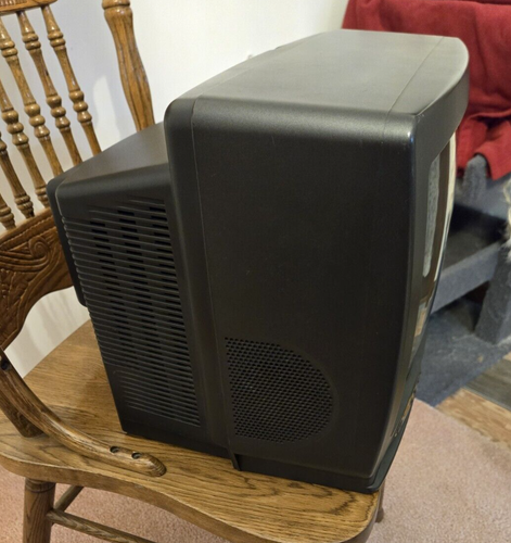Vintage Gaming Newtech TV-1303 CRT COLOR TV TESTED TV-1301 RETRO BLACK - Picture 7 of 8