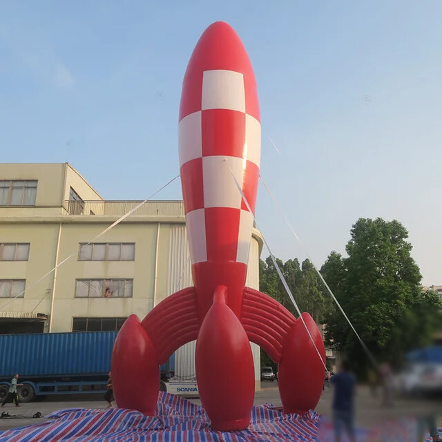 3-6m Giant Inflatable Space Shuttle Spaceship Rocket Ship Model for ...