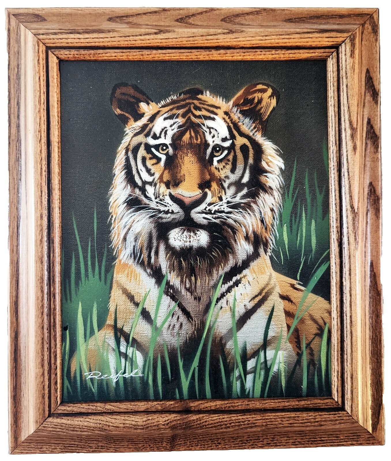 Vintage Tiger Painting | eBay