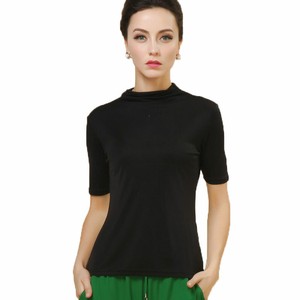 short sleeved turtle neck
