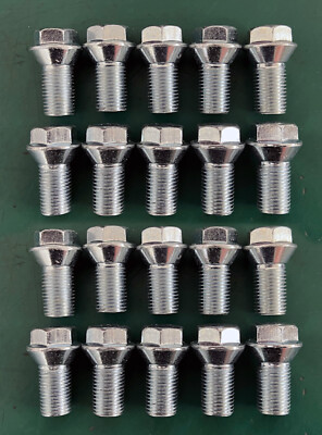 20 SPURVERBREITERUNG ADAPTERSCHRAUBEN FLACH KURZER KOPF 21 MM GEWINDE M14 x 1,25