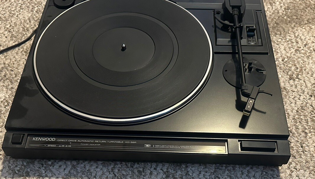 kenwood direct drive turntable KD 56d | eBay