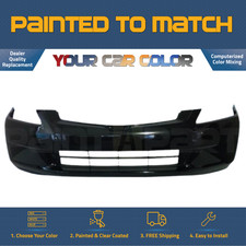 New For 2003-2005 Honda Accord Sedan Replacement Front Bumper Painted To Match