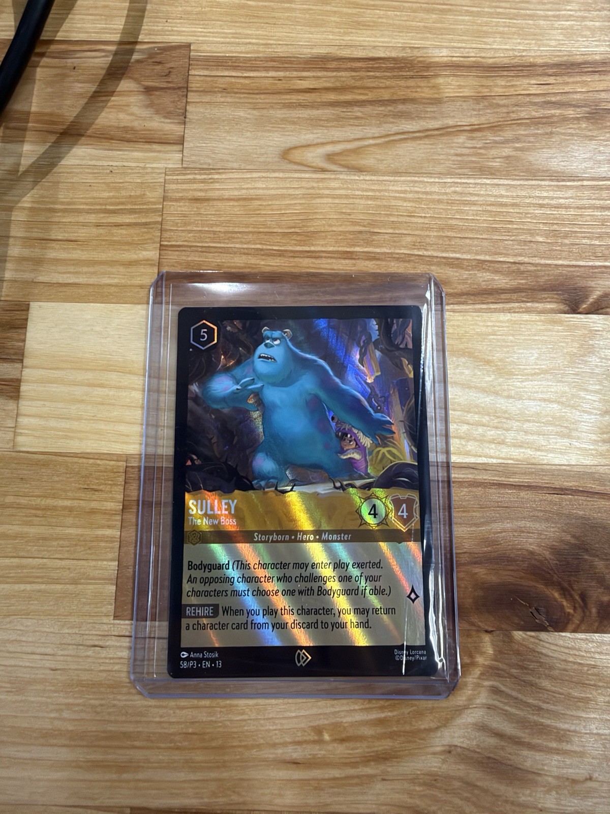 Sulley The New Boss Gen Con 2026 Promo Foil 58/P3 Rare Lorcana TCG
