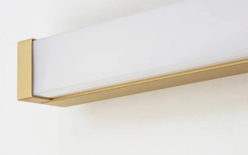 Maxim Spec 30" Linear Suspension - Gold, Champ, Gld Leaf 1-Light - Picture 3 of 4