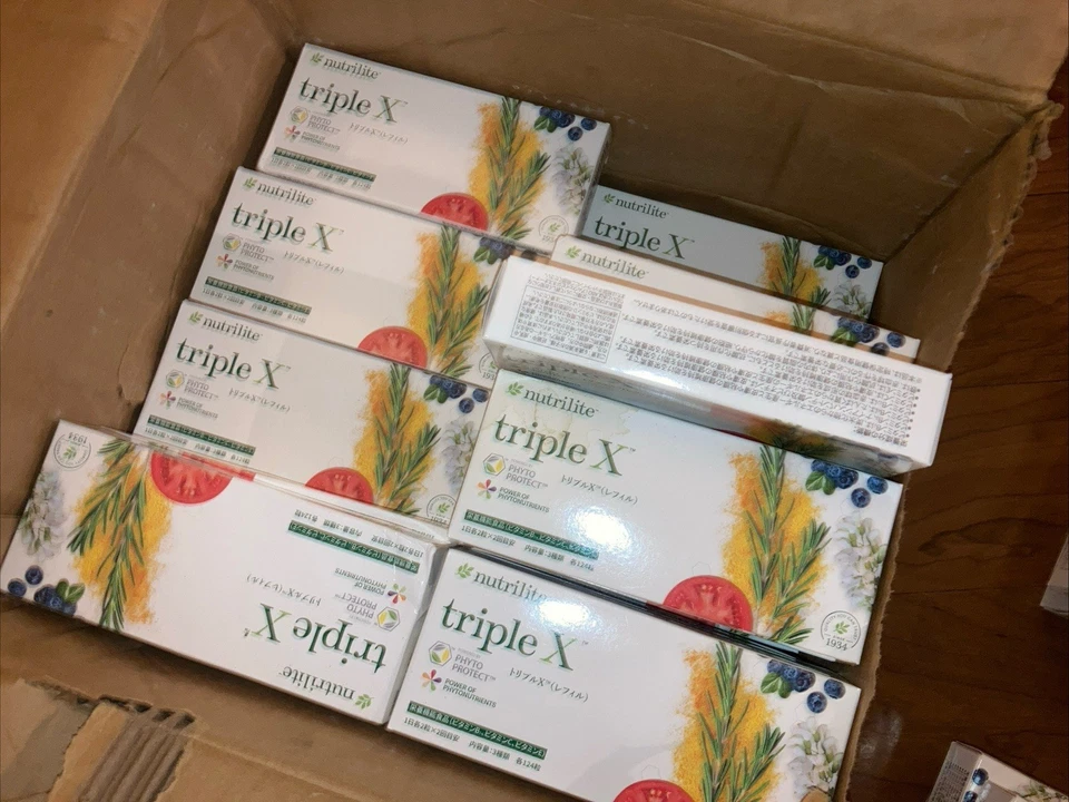 Nutrilite Triple X - Raro Importado de Japón - Suministro para 31 días - Nuevo y sellado Foto 3 de 4