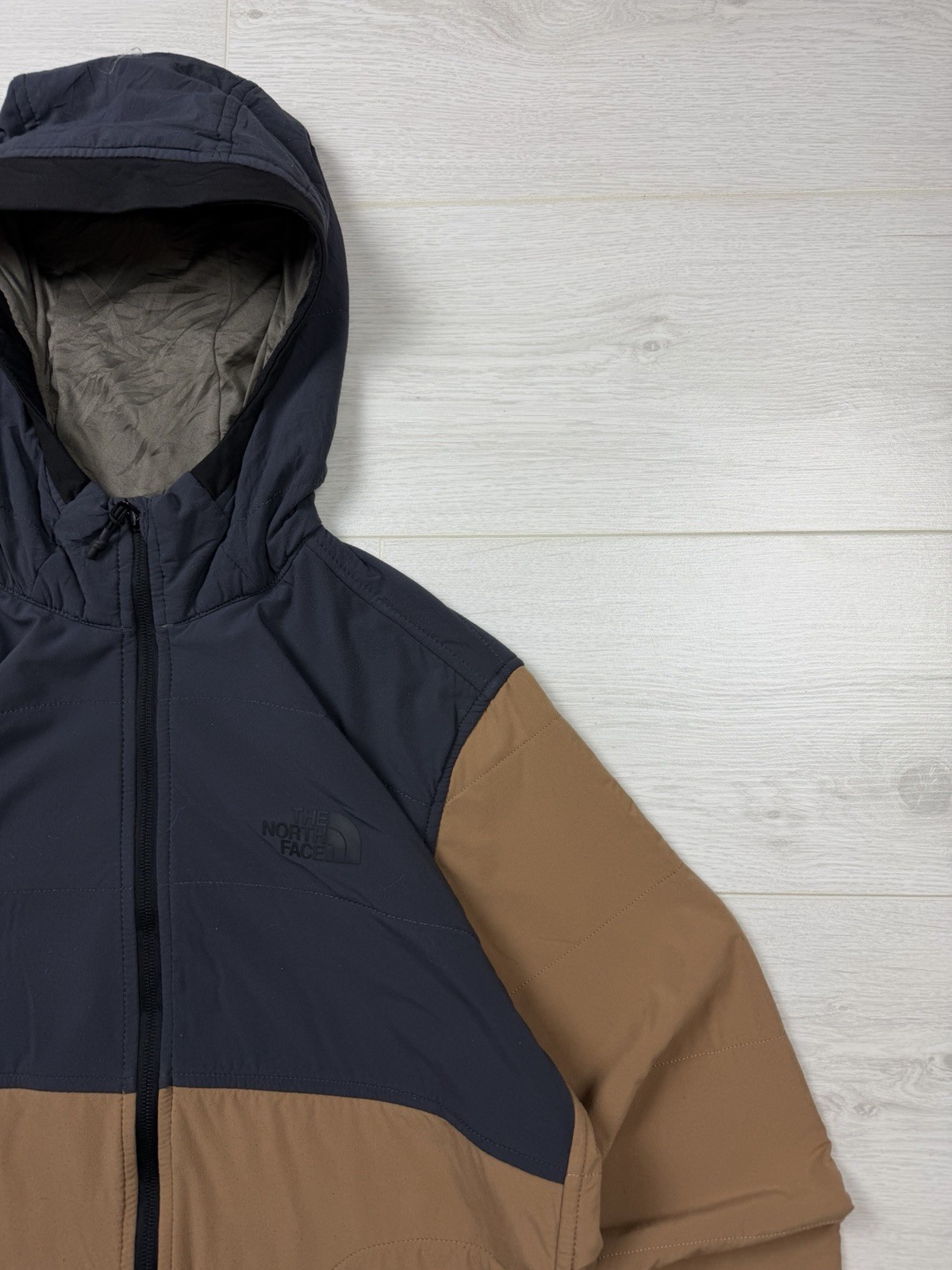 The North Face Fleece Men’s Hooded Small Logo Full Zip-up Hiking Jacket thumbnail 5