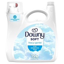 Free & Gentle Liquid Fabric Softener, 140 fl oz, 190 Loads, Hypoallergenic, S... 0.17 per gallon