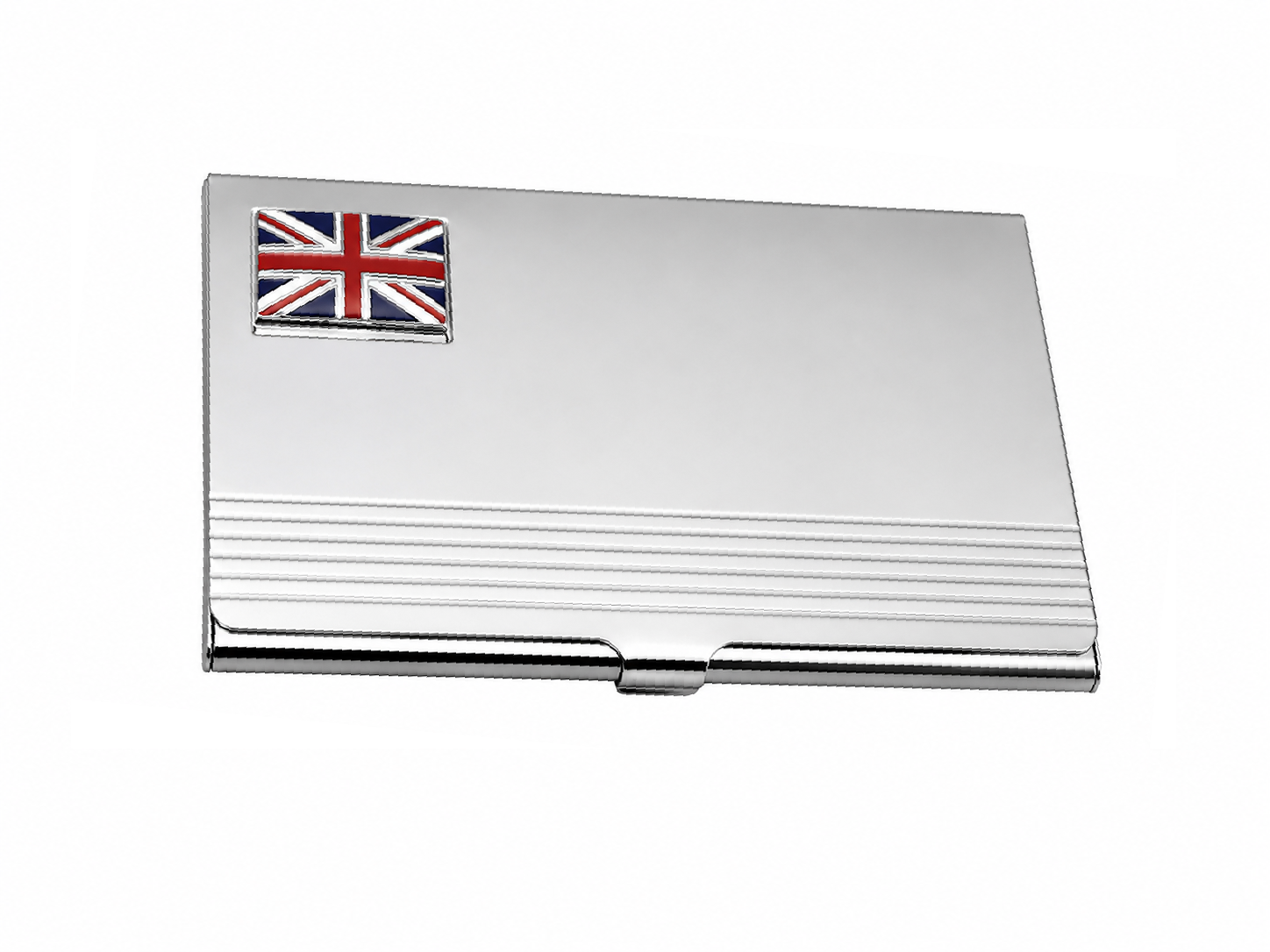 Union Jack Business Card Holder – Onyx Art BC12 Premium British Flag