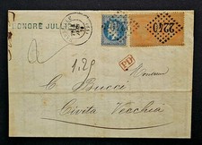 🇨🇵FRANCE 1870 Full cover to ITALY 🇮🇹 by SEA (Prince Napoleon boat) 🌊