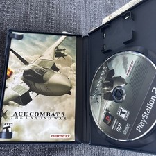 PS2 - Ace Combat 5 The Unsung War - W/ Manual 