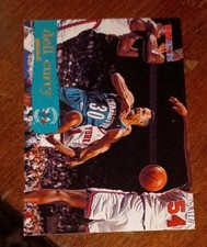 NBA Hoops 1995-96 Dell Curry #16 Charlotte Hornets NBA Basketball Card