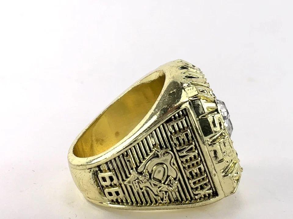 Pittsburgh Penguins 1992 Stanley Cup Championship Ring  -Mario Lemieux - Image 3 of 4