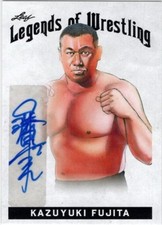 Kazuyuki Fujita 18 Leaf Sports Heroes Card