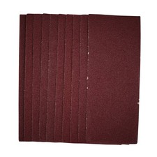 Draper 1/3 Sanding Sheets, 93 x 230mm, 40 Grit (Pack of 10) 55737