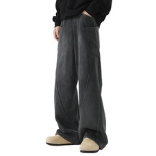 Men  s Baggy Sweatpants Wide Leg Lounge Acid Wash Track Pants with Drawstring ...