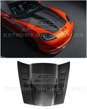 2 Cowl Side Vented Carbon Fiber Front Hood Cover For 20-up Corvette C6