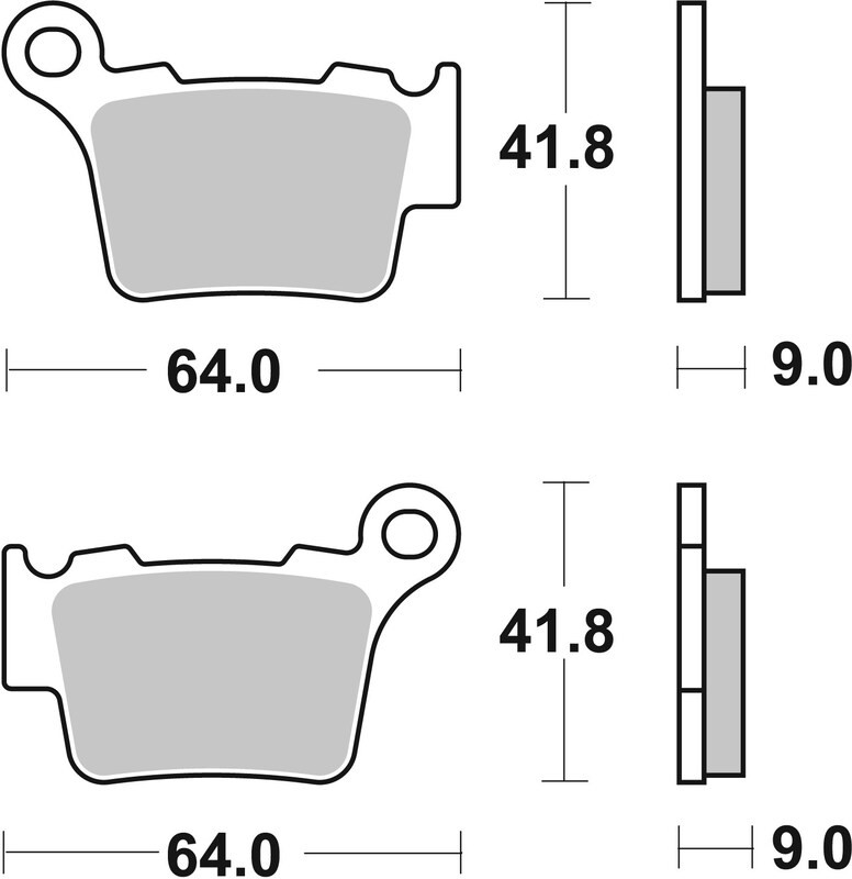 Plaquettes de frein Brembo 07BB27SD pour vos sorties enduro et cross