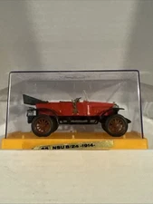 Ziss Euro Modell 65 NSU 8/24 1914 Audi Adler Benz Red With Case Made In Germany