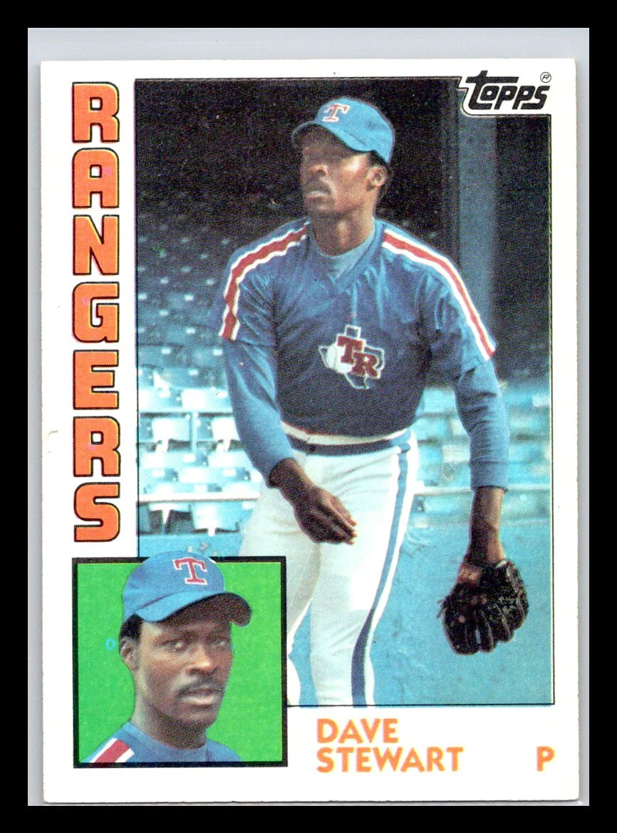 Dave Stewart trading card