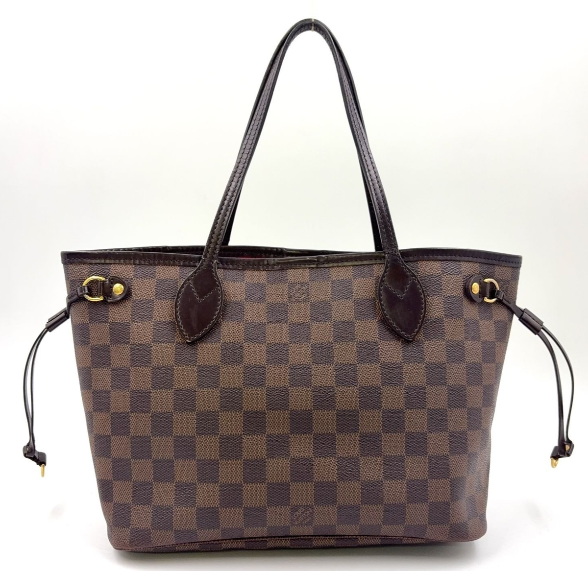 Auth Louis Vuitton Neverfull PM Tote Bag Damier Canvas N51109 from