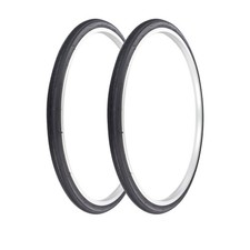 PRO TIRES 24 x 1-3/8" BLACK P-1179 PAIR 2 PCS