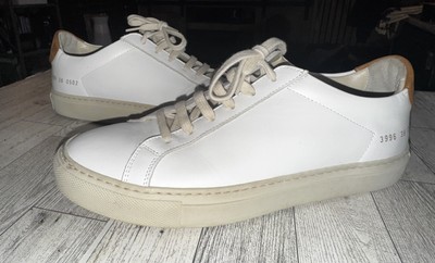 Woman by Common Projects Tournament Low Top Sneakers White Size 38 8