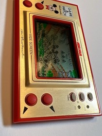 NINTENDO GAME AND & WATCH Mickey Mouse 1981 Wide Screen From Japan Very Rare