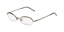 NEW VERA WANG V30 EYEGLASS FRAME GOLD 52-15-140 HALF-RIM WOMENS JAPAN METAL CAT