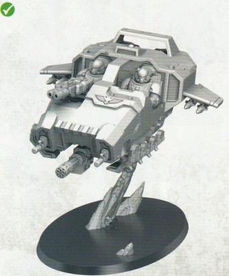 Land Speeder Space Marines Armageddon Warhammer 40k - NoS (x1) | eBay