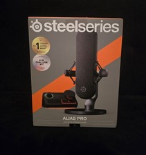 SteelSeries Alias Pro Kit   XLR Mic  Stream Mixer   3x Bigger Capsule Gaming