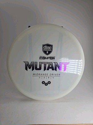 Discmania Evolution Line Neo Mutant 177g White W/Purple Foil 