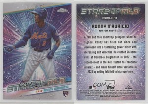 2024 Topps Series 1 Stars of MLB Chrome Ronny Mauricio #CSMLB-11 Rookie RC