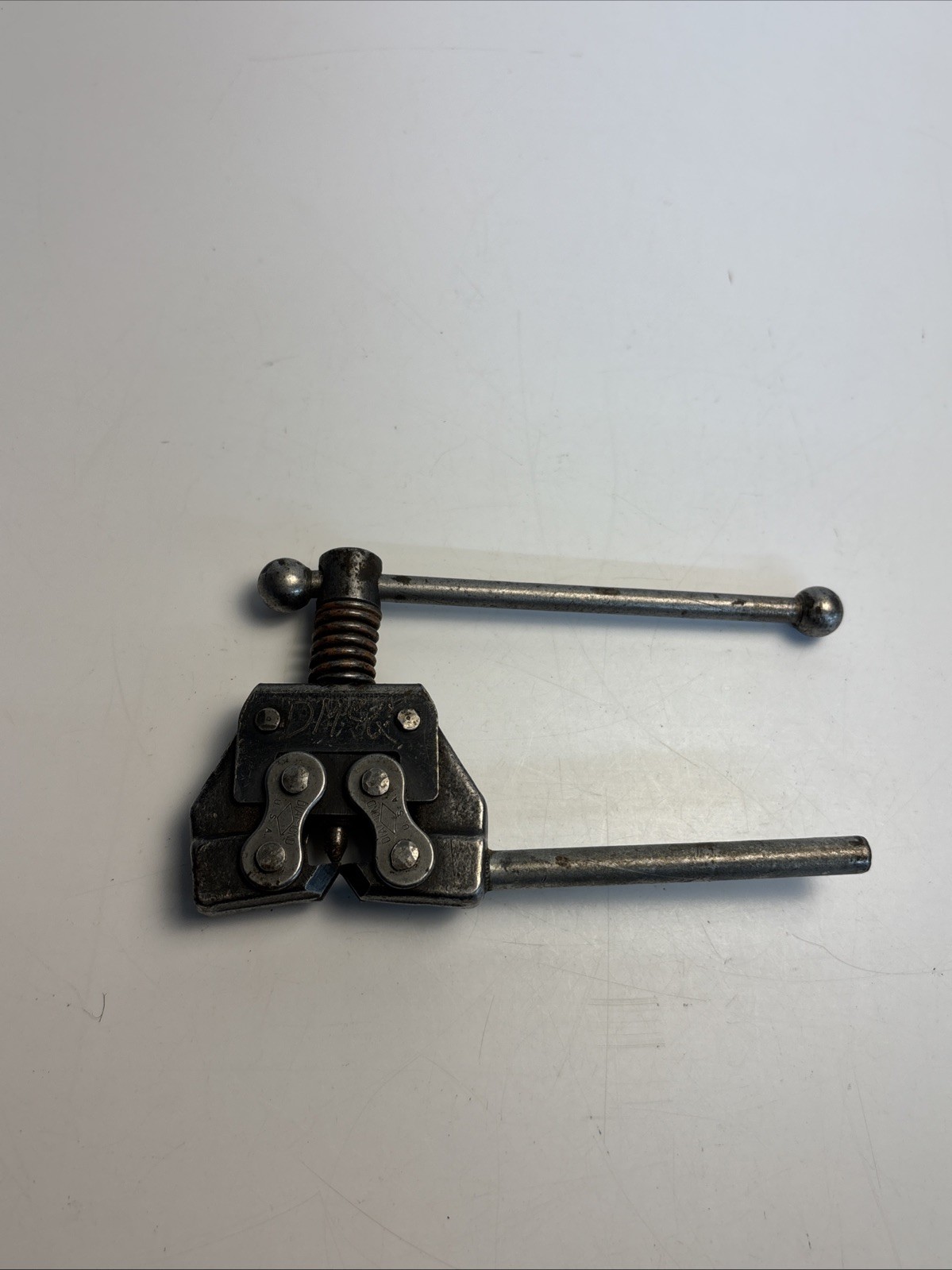 Vintage Diamond USA Roller Chain Breaker Tool Industrial Motorcycle