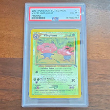 WOTC 2001 Pokemon Southern Islands Vileplume 17/18 Holo PSA 6 EN on eBay