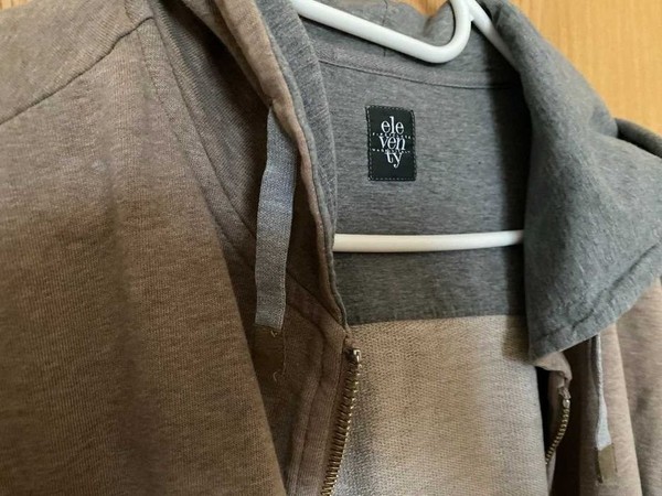 Men Eleventy Sweater Grey M