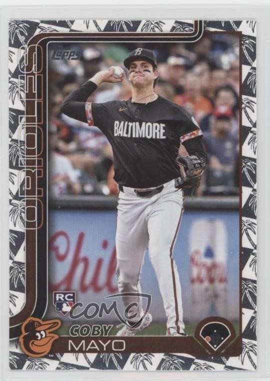 2025 Topps Series 1 Spring Training Coby Mayo #20 Rookie RC