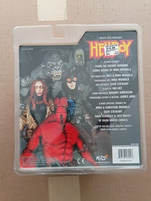 Mezco Hellboy Kriegaffe number 10 フィギュア Hellboy Mezco Mignola Comic Figure - Kriegaffe Number 10 With Von